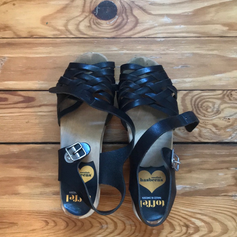 Swedish hasbeen clog sandals 36